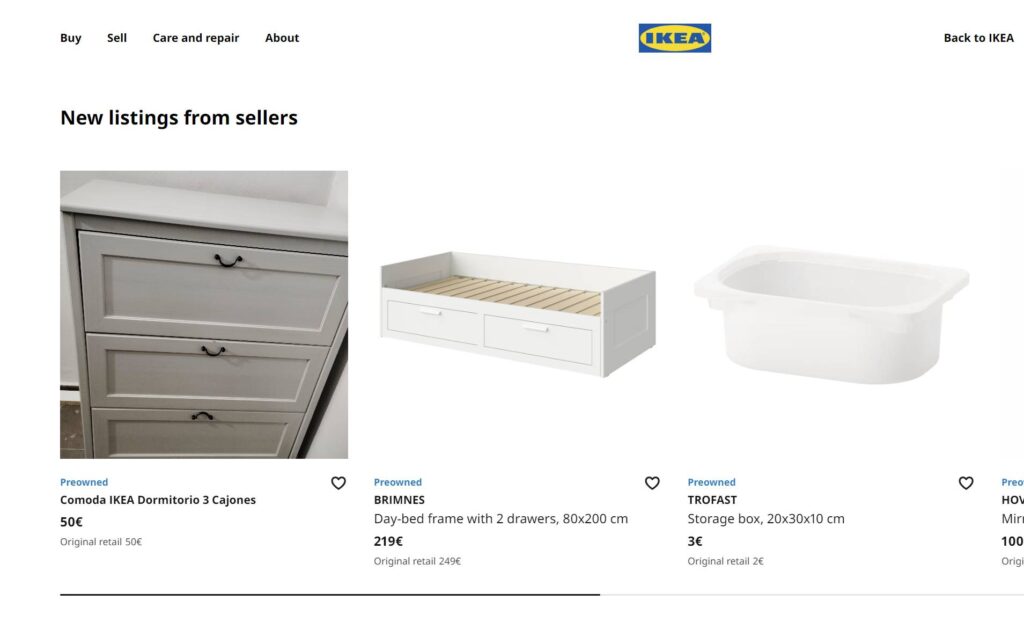 Ikea Preowned