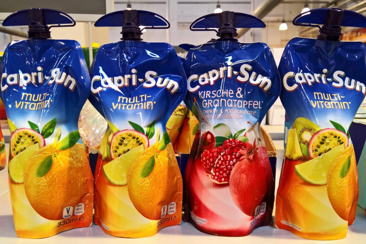 Plastikstrohhalme capri sun